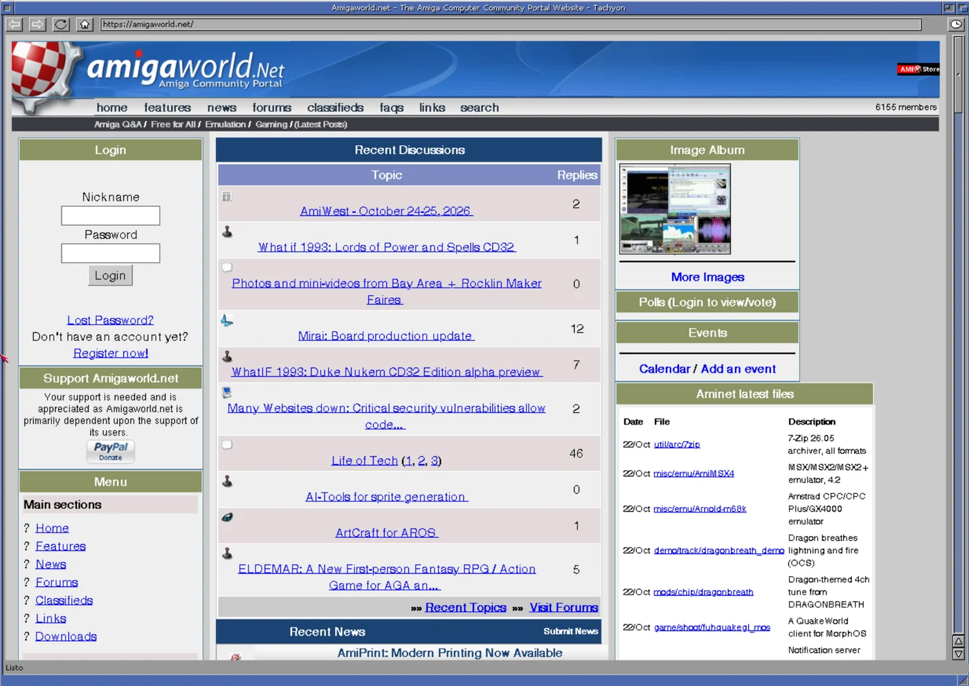 amigaworld.net en Tachyon